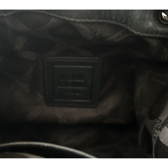 Opening Ceremony Black Izzy Convertible Backpack/ Bucket Bag  Drawstring Handbag main image 5